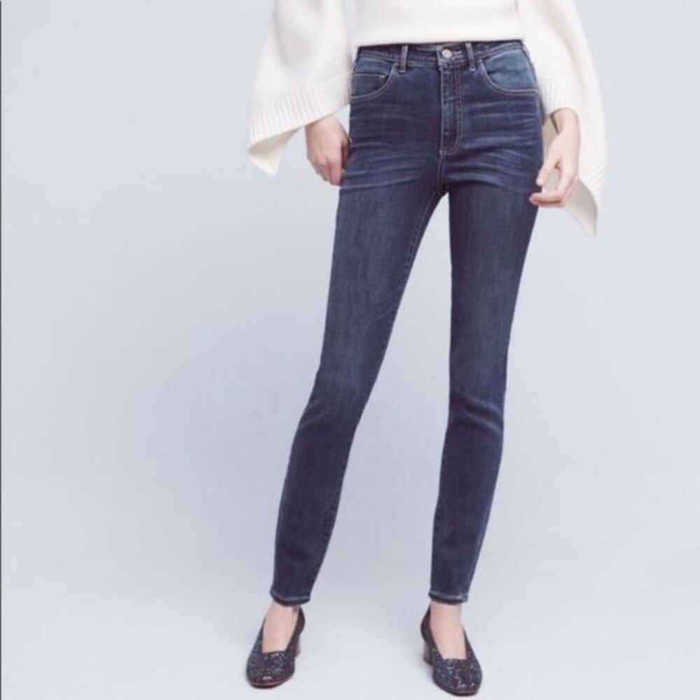 PILCRO AND The Letterpress Ultra High-Rise Skinny